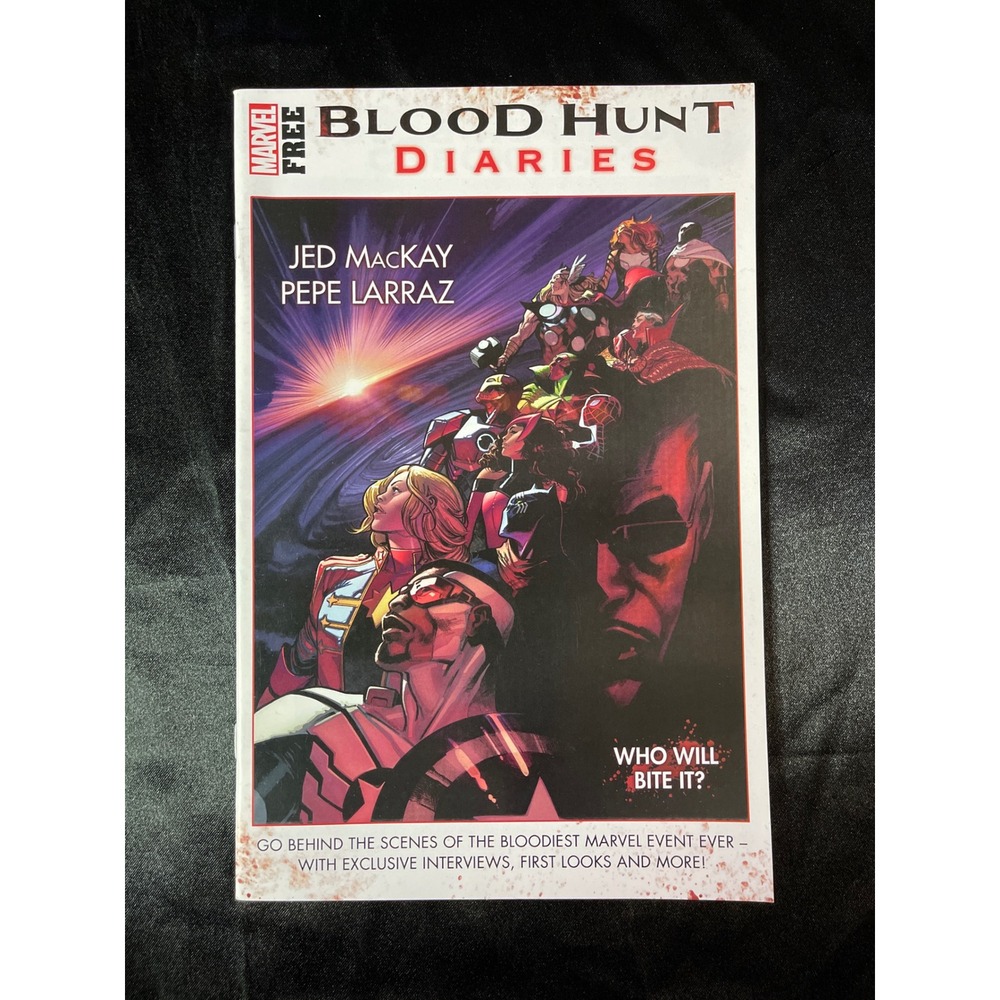Marvel Blood‎ Hunt Diaries Jed MacKay Pepe Larraz Promo Comic Book May 2024